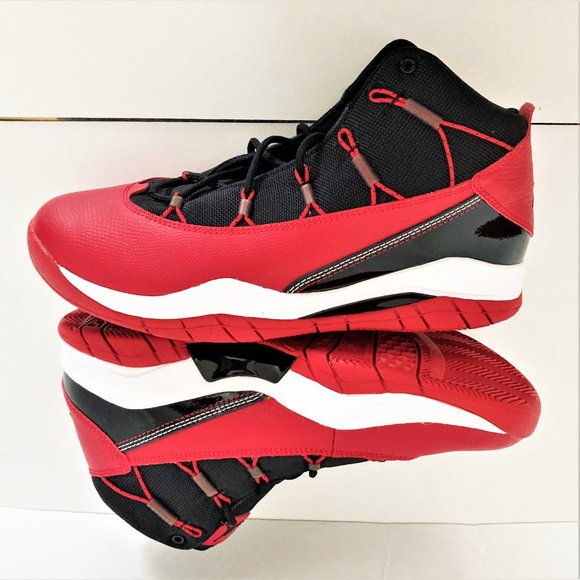 NEW Shoes Athletic Air Jordan Basketball MEN 7 Retro 2010 Red Black Women 8-8.5 - Picture 5 of 6